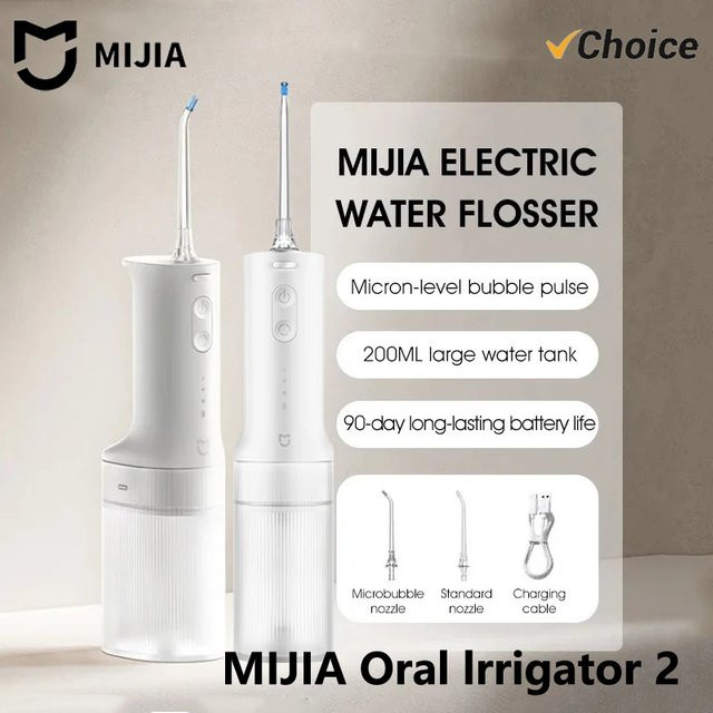 MIJIA Elektrischer Mundduscher, Weiß, Unisex - Bild 1