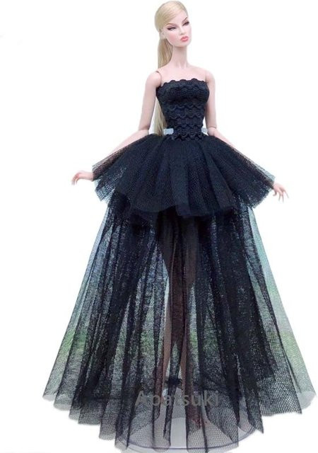 Barbie Buntes Modekleid, Puppenzubehör, Schwarz, Bunt / Mehrfarbig - Bild 1