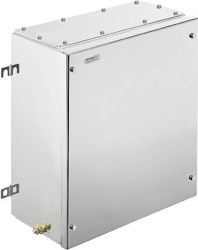 Weidmüller KTB FS 453820 S4E4 Wand-Gehäuse aus Edelstahl in Silber, B/T/H: 38,2 x 45,8 x 20,0 cm - Bild 1