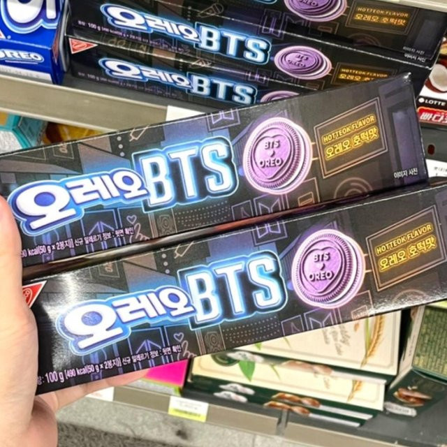 OREO BTS Limited Edition Hotteok Geschmack Kekse 100 g - Bild 1
