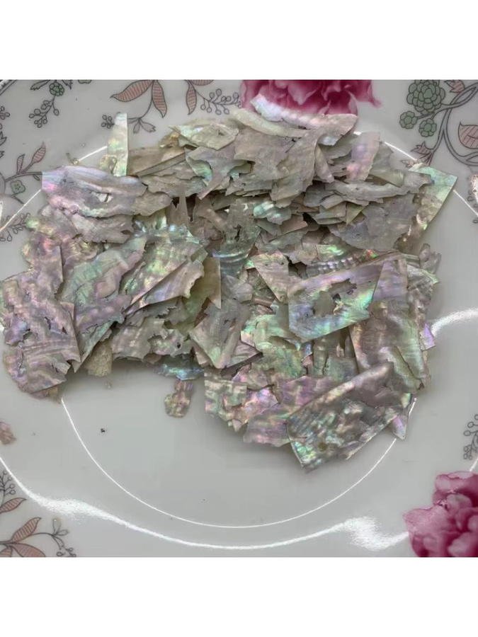 Zhou Nailart Abalone-Muschelschuppen, Schimmernd, 10g - Bild 2