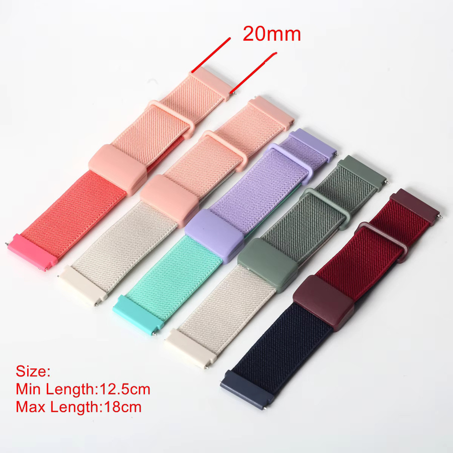 fiterme Uhrenarmband Nylon, 20 mm, Kinder, Bunt - Bild 4