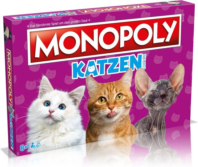 Winning Moves Monopoly Katzen Brettspiel - Bild 1