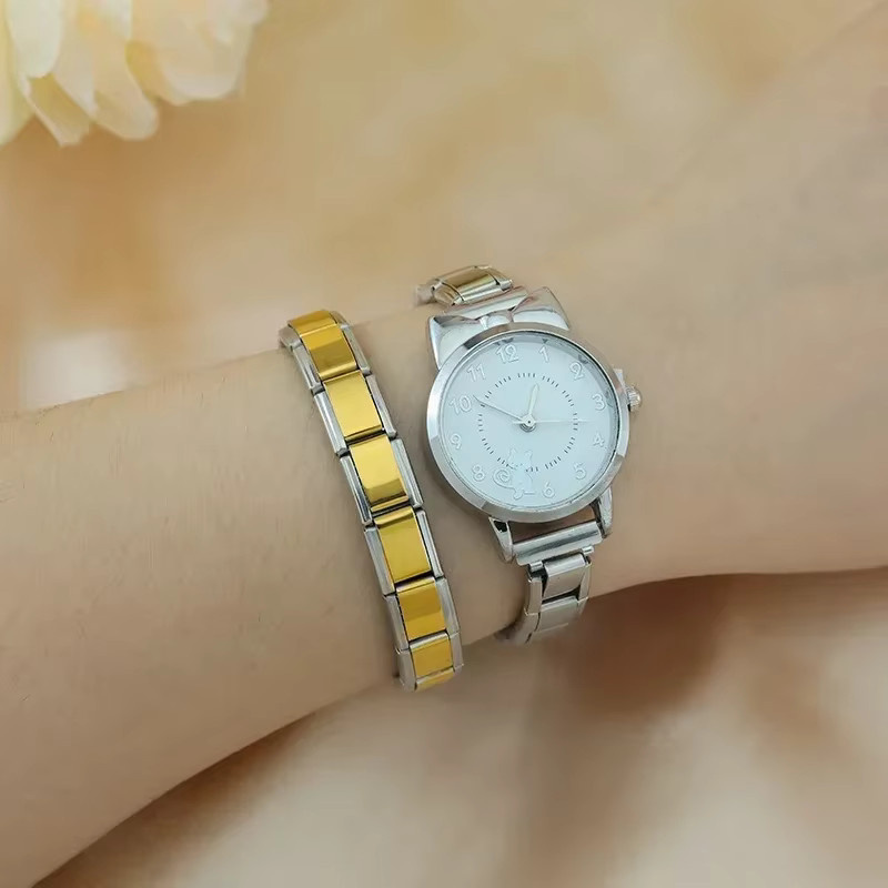 Hapiship Armband Edelstahl, elastisch, Unisex - Bild 2