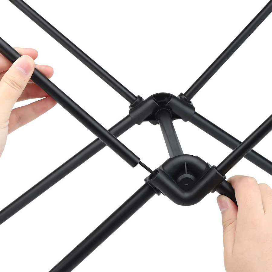 KOLINLOV Multifunktionaler Outdoor Camping Klapptisch mit Aluminiumlegierung Rahmen für Picknick, Jagd und Angeln - Bild 2