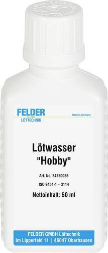 Felder Hobby Lötwasser F-SW 21 in Weiß - Bild 1