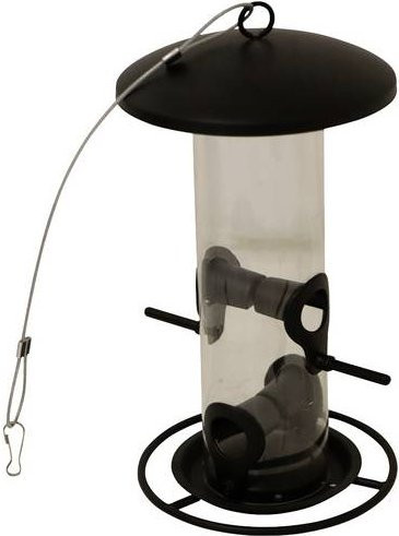 Siena Garden Futtersäule P08347 aus Metall in Schwarz - Bild 1