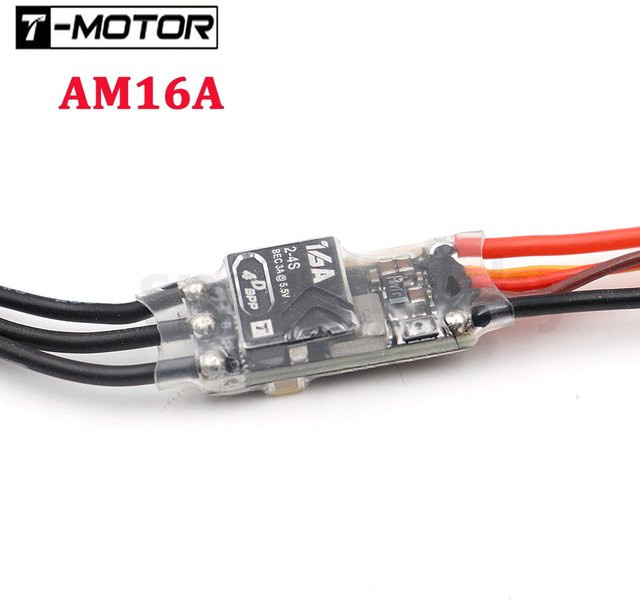T-motor F3P BPP-4D ESC Elektronischer Geschwindigkeit Controller für RC FPV Drohnen und Starrflügler, 16A, 2-4S - Bild 1