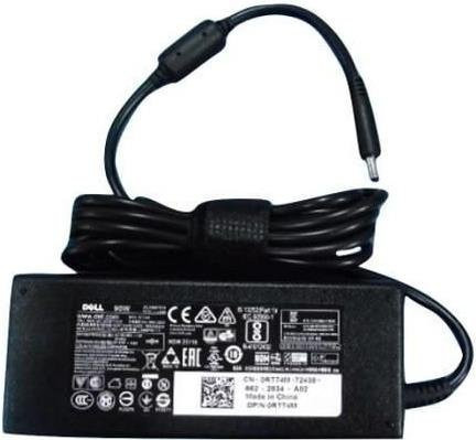 Dell 90W AC Adapter mit 4,5mm Barrel-Stecker in Schwarz - Bild 1