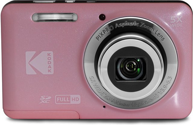 Kodak Pixpro FZ55 Kompaktkamera in Pink - Bild 1