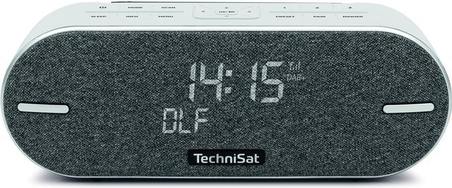 TechniSat DIGITRADIO BT 2 Bluetooth-Lautsprecher mit DAB+ und FM Radio in Lichtgrau - Bild 1