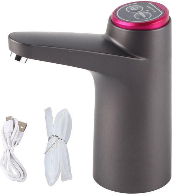 TOMTOP JMS Automatischer elektrischer Wasserspender mit USB-Ladung für Camping und Haushalt, Schwarz - Bild 1