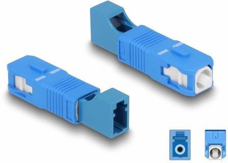 Delock LWL-Kupplung 87941 Durchgangsadapter Blau - Bild 1