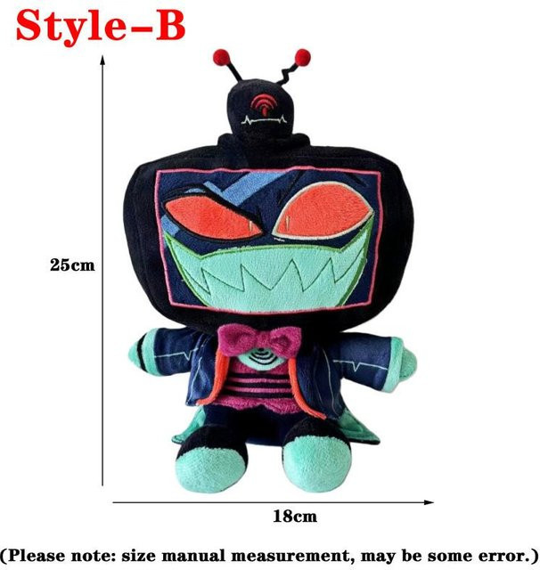 Yiran toy Hazbin Hotel Niffty Vox Plüschtiere, ab 14 Jahren - Bild 1