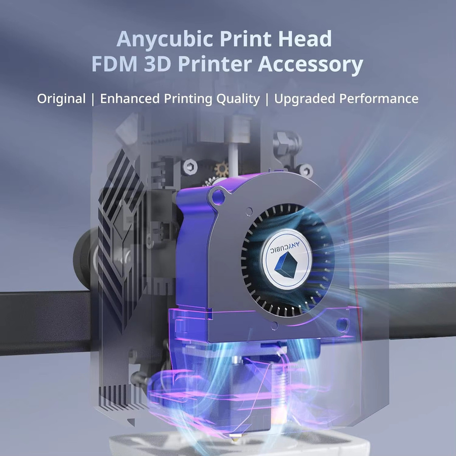 Anycubic Druckkopf-Kit für Kobra 2 Max, Kobra 2 Pro und Kobra 2 Plus Extruder Zubehör für FDM 3D-Drucker - Bild 2
