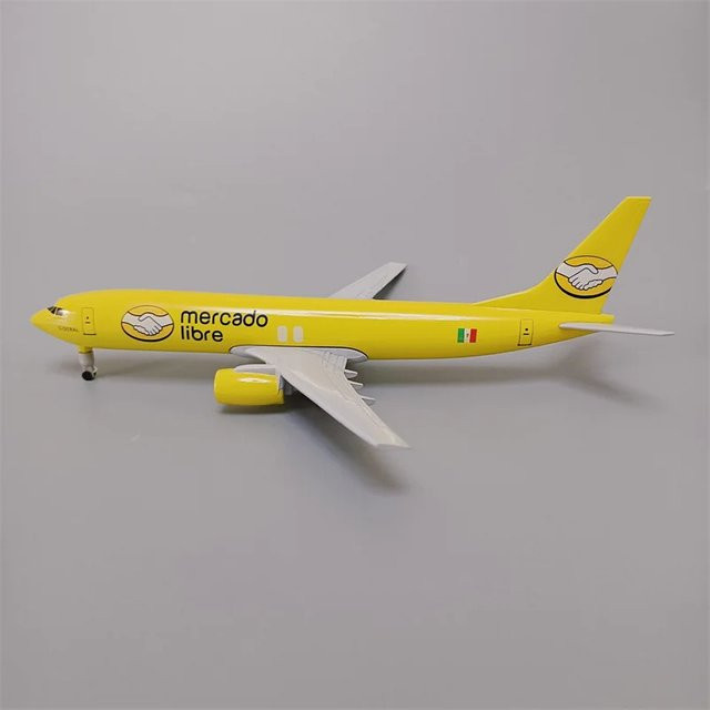 ZOCO Mexikanisches Mercado Libre Airlines 787 B787 Flugzeugmodell, Metall, 20cm - Bild 1