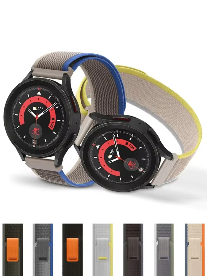 NEY Uhrenarmband Textil/NATO, multicolour, Unisex, 20 mm/22 mm - Bild 4