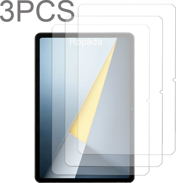 3er-Pack Glas-Displayschutzfolie für Xiaomi POCO Pad M1 und Redmi Pad Pro 12,1'' 2024/2025, transparent - Bild 1