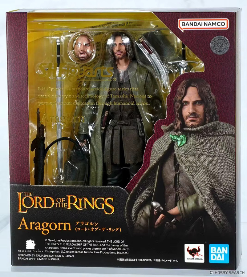 Bandai Lord Of The Rings Aragorn Frodo Baggins & Gollum, Actionfiguren Set - Bild 2
