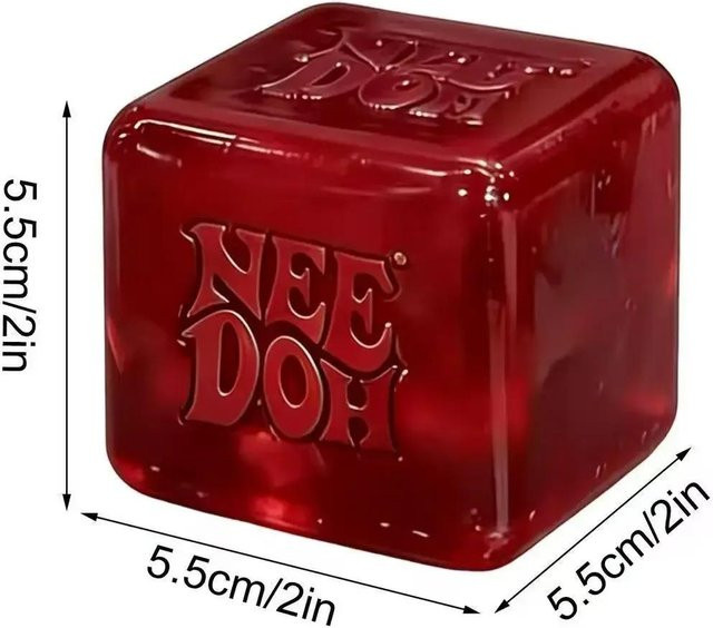 Schylling Nice Cube, Sensorisches Spielzeug, Anti-Stress-Blöcke, Stressabbau-Puzzle - Bild 1