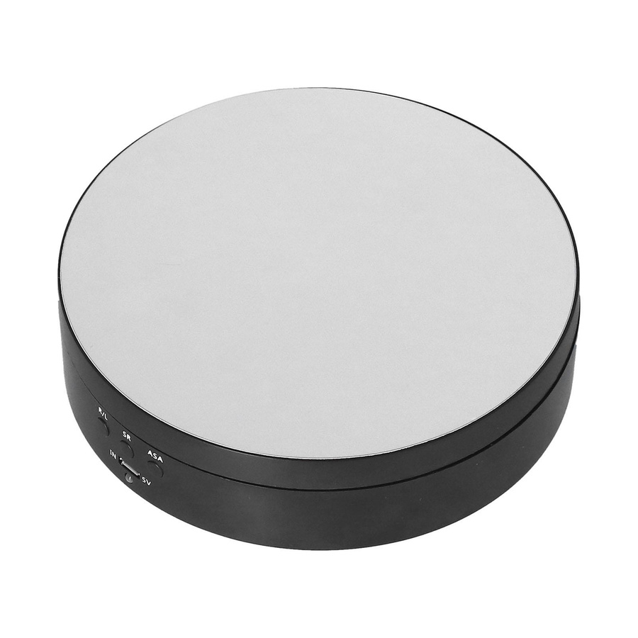 CosyHome Motorisierter elektrischer Drehteller mit 3 Geschwindigkeiten, USB-betrieben, Durchmesser: 13,8 cm - Bild 2