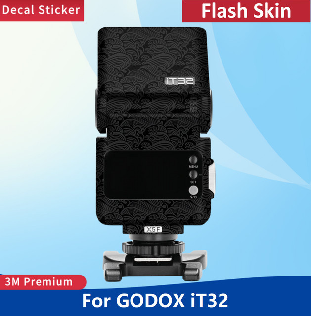 Godox IT32 Flash Schutzfolie Anti-Kratz-Aufkleber in Schwarz - Bild 1