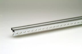 Regalwerk BERT-Rahmenstütze aus verzinktem Stahl in Silber, Höhe: 207,5 cm - Bild 1