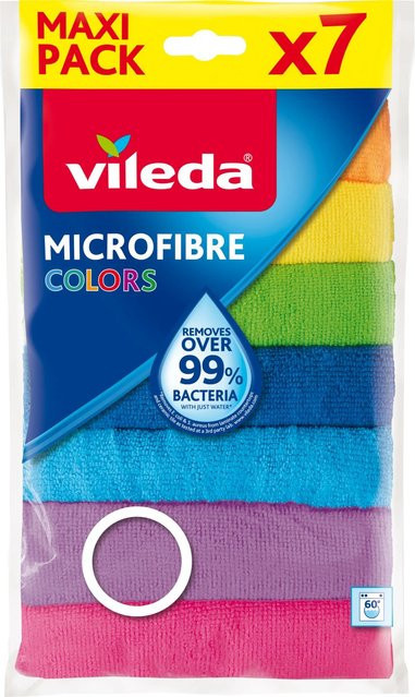 Vileda Allzwecktuch Microfaser Mehrfarbig 7er Pack - Bild 1