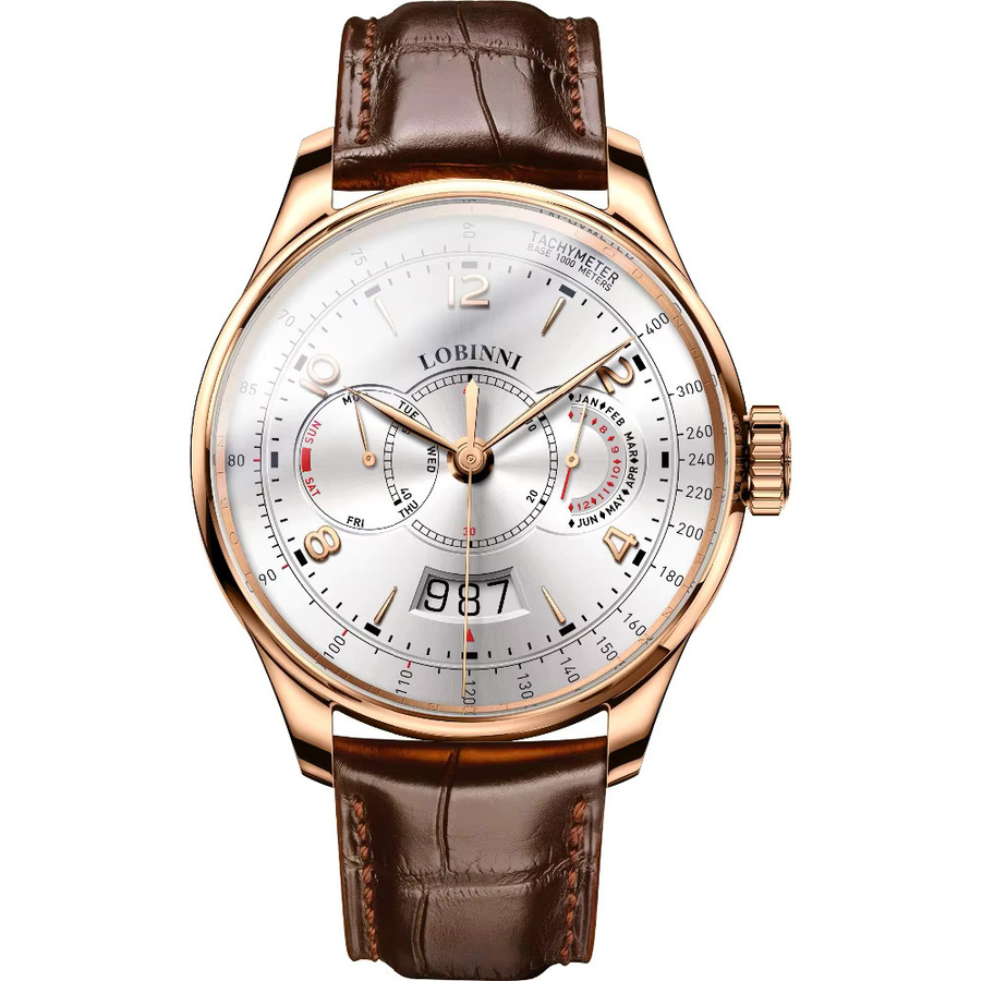 LOBINNI Armbanduhr Automatik, 42 mm, Herren - Bild 1