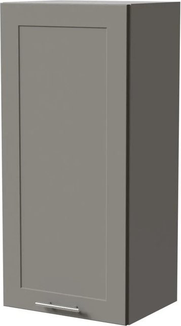 Feldmann-Wohnen Hängeschrank Oslo Küchenschrank Grau Matt B/T/H: 45 x 32,5 x 96 cm - Bild 1