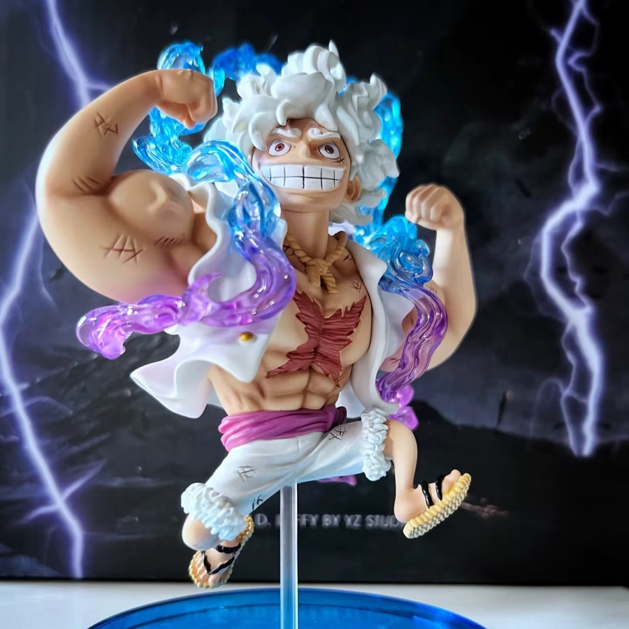 Bandai One Piece Nika Luffy Actionfigur, PVC-Statue, 14cm - Bild 4