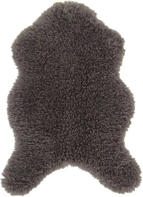 Vercai Rugs Teppich Curly Dunkelgrau, Rechteckig, B/T: 60 x 90 cm - Bild 1