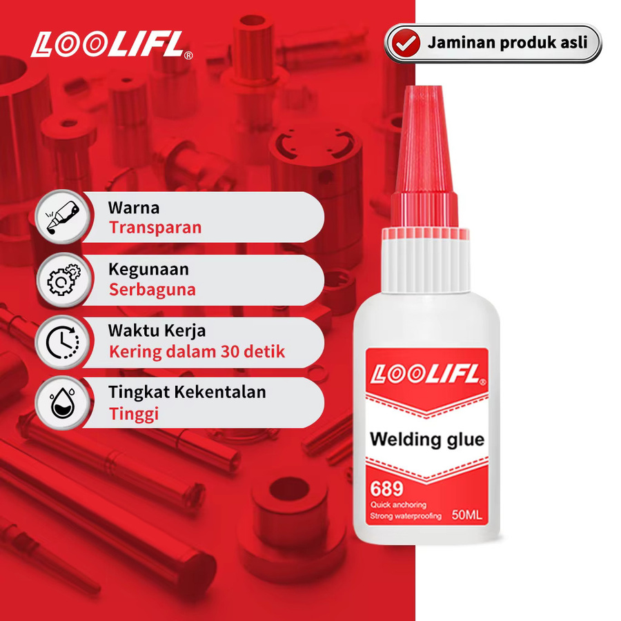 LOOLIFL Universeller Superkleber Transparent 50g Hochfester Reparaturkleber - Bild 2
