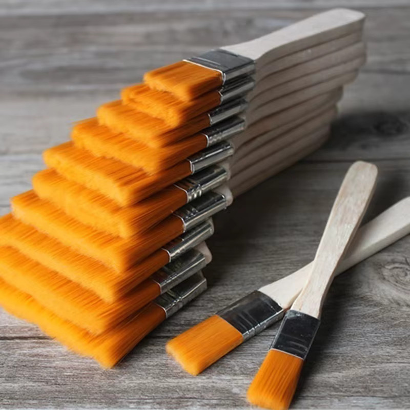 12-teiliges Künstler-Set mit Holzmalpinseln für Öl- und Acrylmalerei - Bild 2