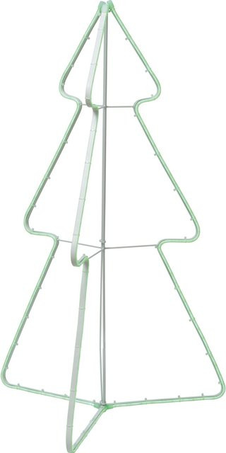 LED-Figur Tanne in Grün mit Durchmesser: 50 cm und Höhe: 91 cm - Bild 1