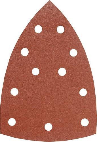 Kwb Deltaschleifpapier Set für Holz und Metall, 15 Stück, Körnung 60, 120, 180, Braun - Bild 1