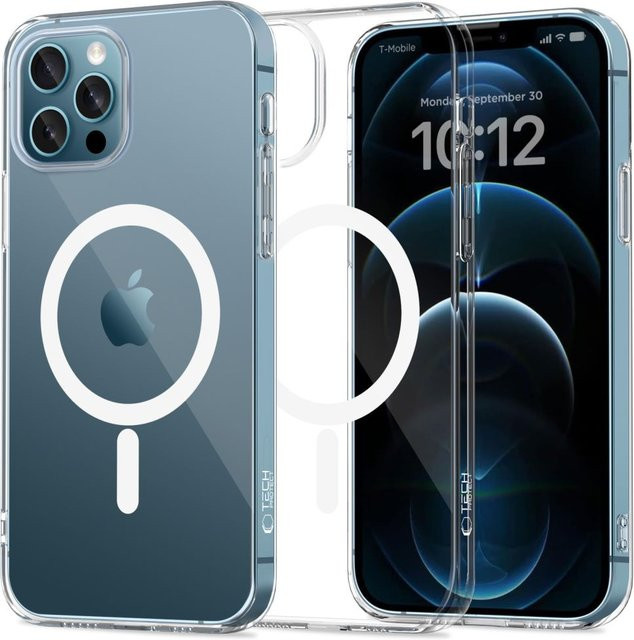 Tech-Protect Flexair MagSafe Hülle für Apple iPhone 12 und iPhone 12 Pro, Transparent - Bild 1