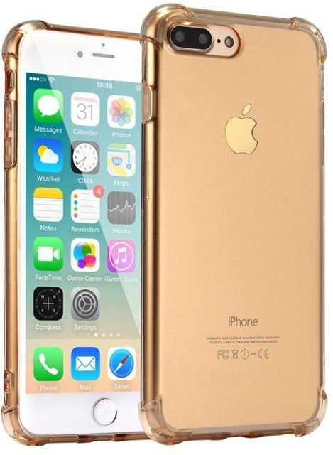 Okmall Schutzhülle für iPhone 7 Plus und iPhone 8 Plus, transparent, extrem dünn mit 360 Grad Schutz - Bild 1