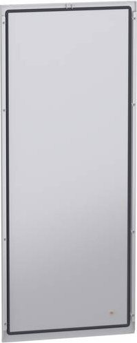 Schneider Electric Rückwand PanelSeT SFN für elektrische Gehäuse, Außenbefestigung, grau, H: 140 cm, B: 60 cm - Bild 1
