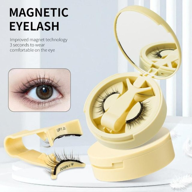 HUA Magnetisches Wimpern-Set, 1 Paar, Unisex - Bild 1