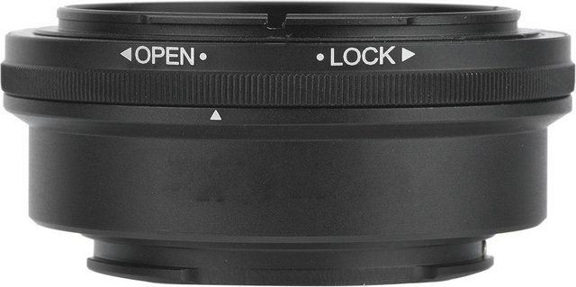 FOTGA Metall-Objektivadapterring für Canon FD-Objektive auf Sony NEX-Kameras, Schwarz - Bild 1