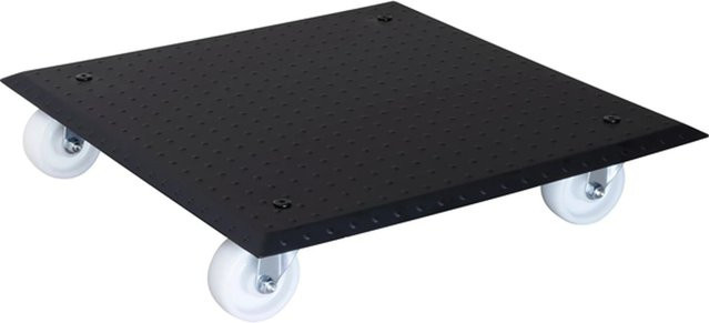 Wagner Pflanzenroller Alaska GH 1391 Schwarz mit Alu-Riffelblech B/T: 44,5 x 44,5 cm - Bild 1