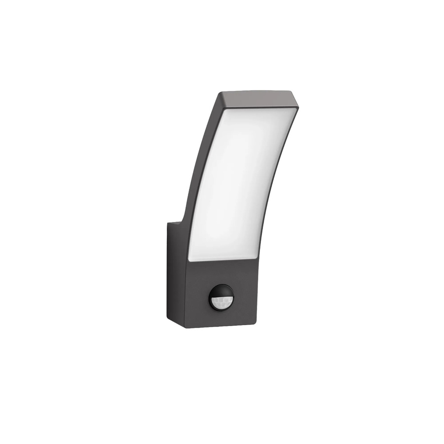 Philips Wandleuchte Splay in Anthrazit mit Bewegungssensor aus Edelstahl, B/H: 24 x 16 cm - Bild 2
