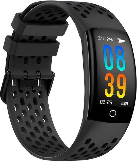 SBS Uhrenarmband Silikon, Schwarz, Unisex - Bild 1