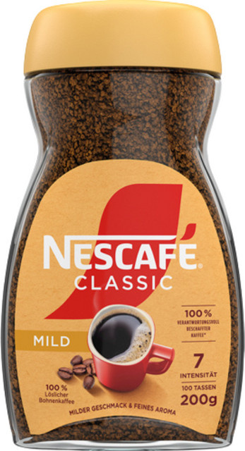 Nescafé Classic Mild, Löskaffee, 200g - Bild 1