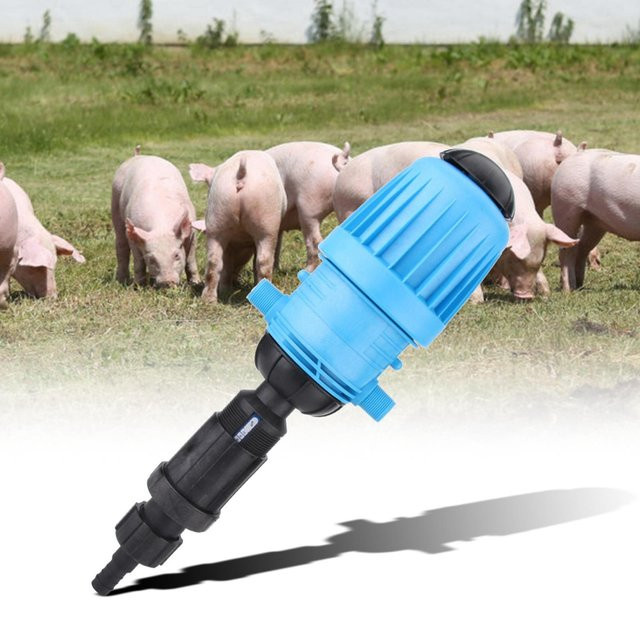 Nensit Chemiedünger-Injektor Dosierer für Gartenbau in Blau - Bild 1