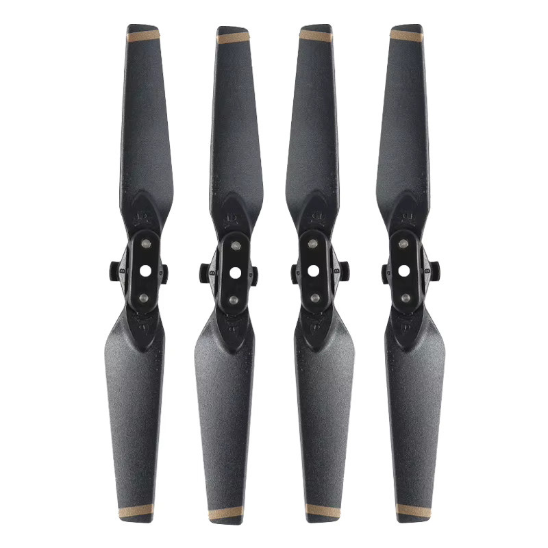 DJI Spark Drone Klapppropeller 4730F Schnellspanner Carbonblätter in Schwarz und Gold - Bild 4