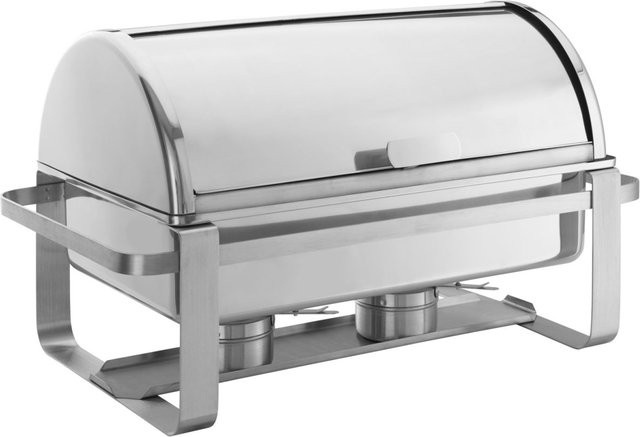 VEGA Chafing Dish Berkley GN 1/1 in Silber, rechteckig, B/T/H: 63,5 x 35,5 x 37 cm - Bild 1