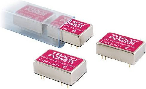 TracoPower TEN 5-0513 DC/DC-Wandler Print 5 V/DC 15 V/DC 400mA 5W Farbe: Silber - Bild 1