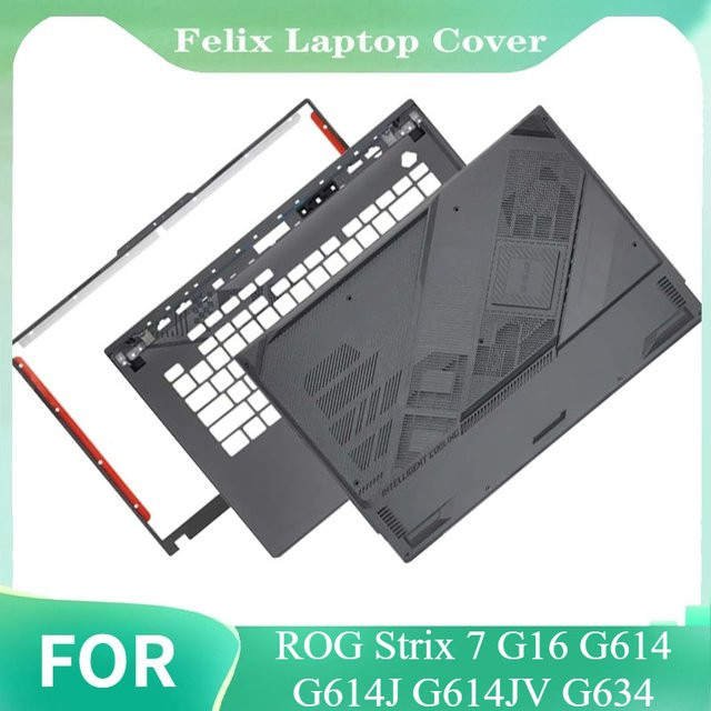Asus ROG Strix 7 G16 G614 G614J G614JV G634 Frontblende und Handballenauflage in Grau - Bild 1